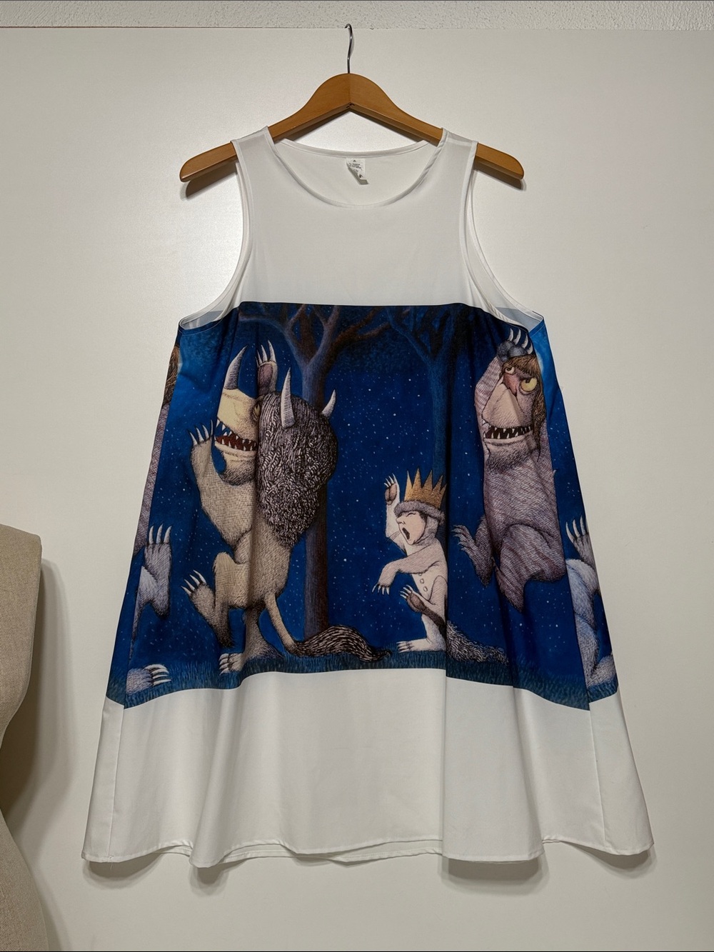“Where the Wild Things Are” Wild Rumpus Graphic Panel Dress - Picture 3 of 12